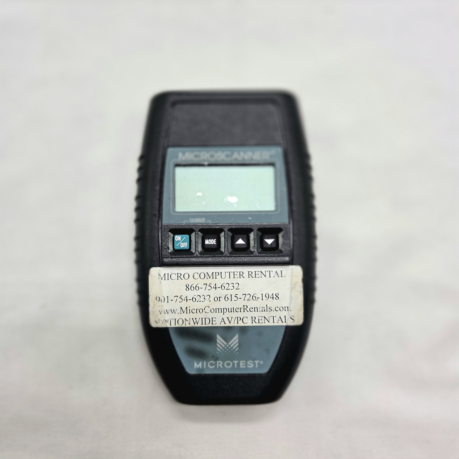 MicroTest 2947-4000-01 MicroScanner 10/100 Network Cable Tester UNTESTED AS IS