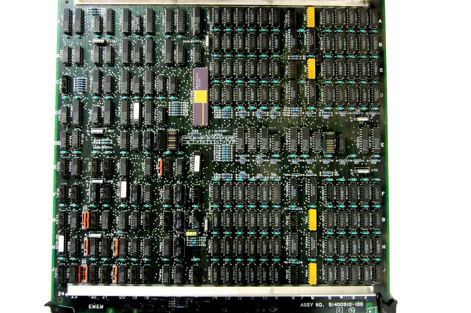 USED HONEYWELL 51400910-100 MEMORY BOARD 51400910100