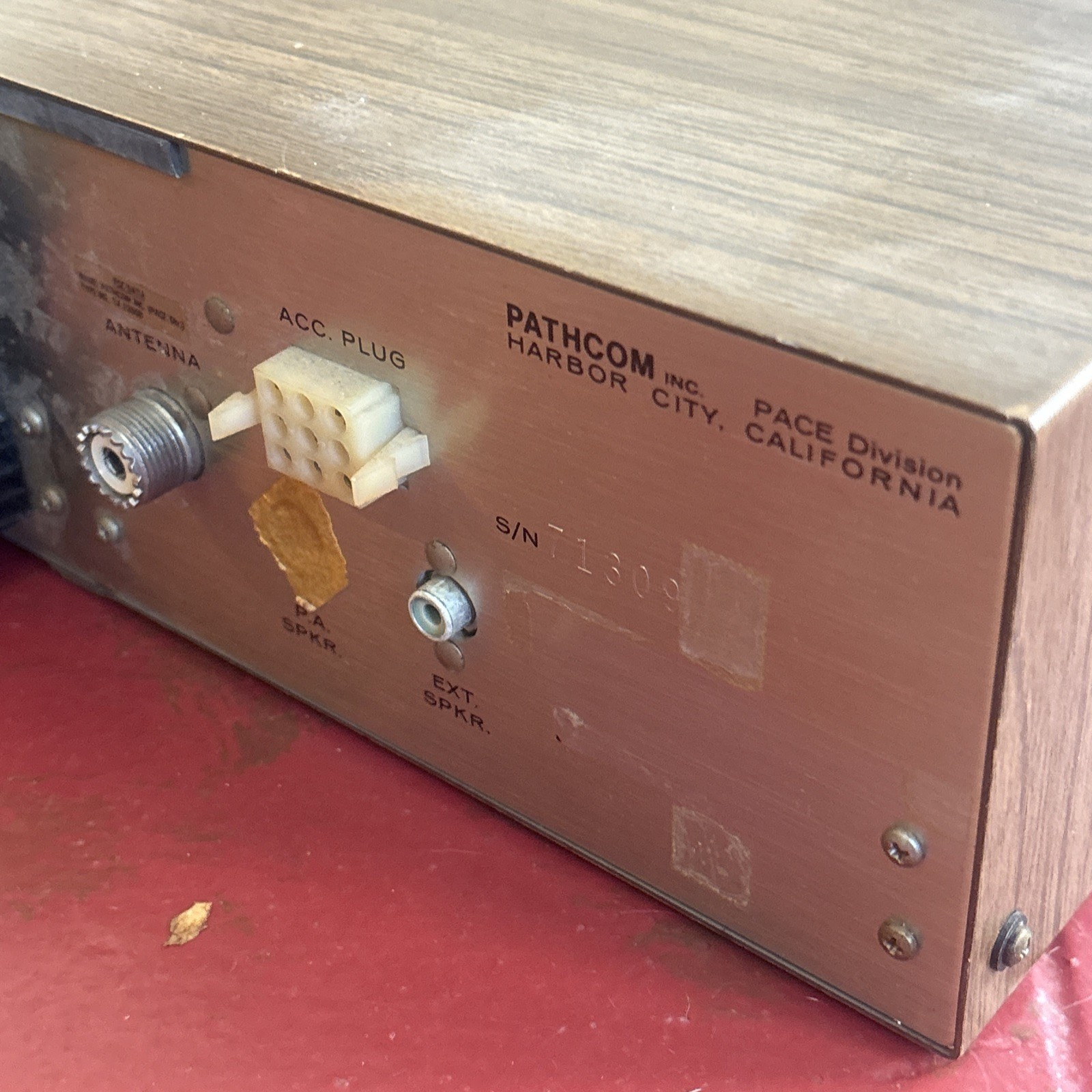 Vintage PACE CB-76 Ham CB Radio Tested Working