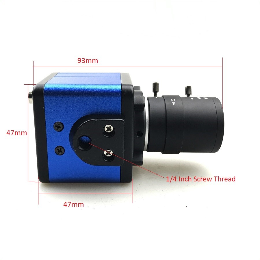 CCTV 700TVL CCD 1/3 Sensor Effio-E OSD Menu Mini Box Industrial Analog Camera