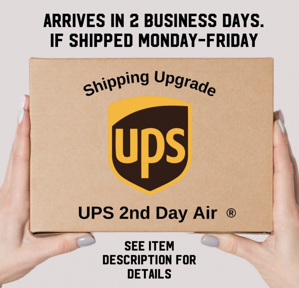 UPS 2nd Day Shipping Upgrade