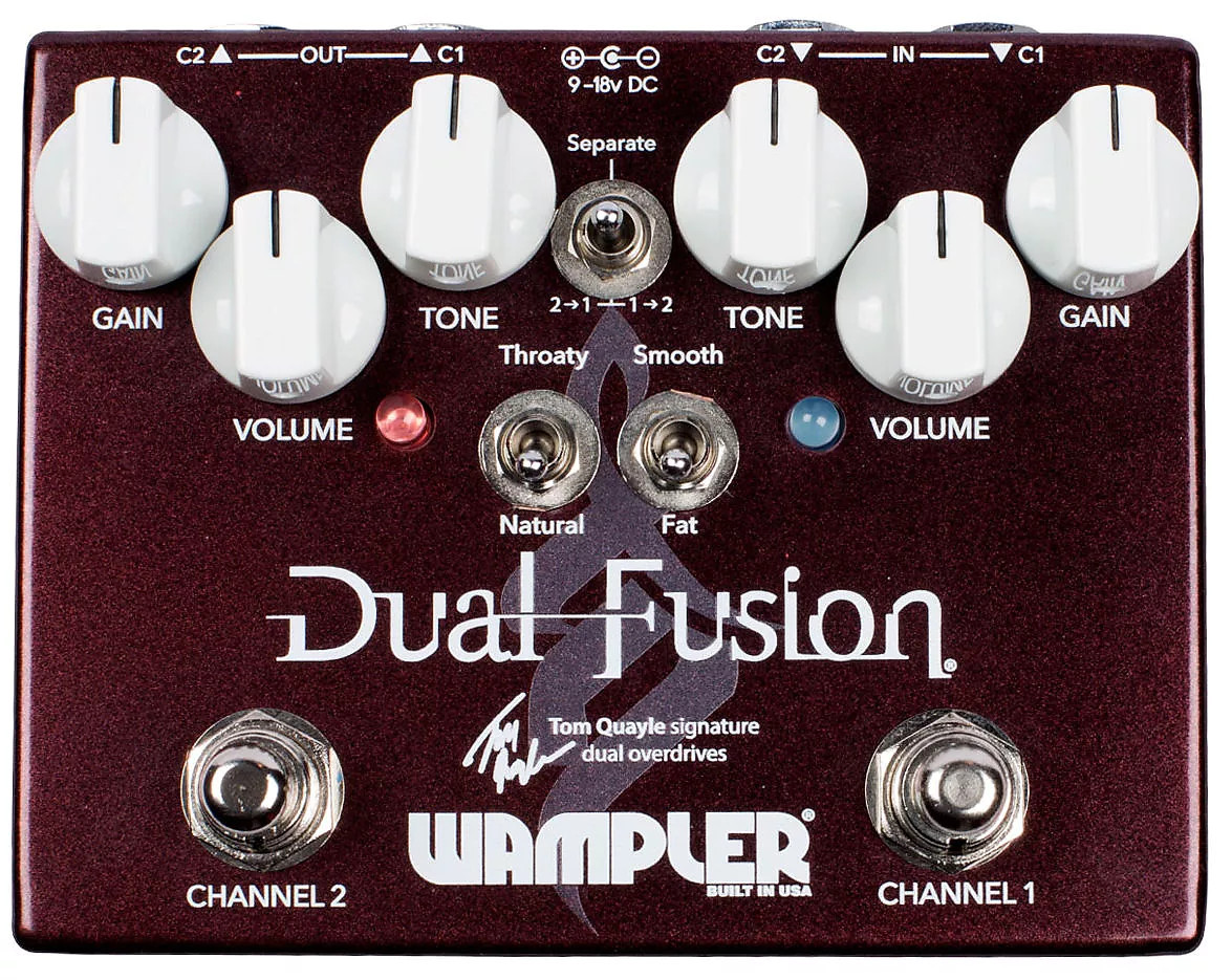 Wampler Dual Fusion BRAND NEW WITH WARRANTY! FREE SHIPPING IN THE U.S.!