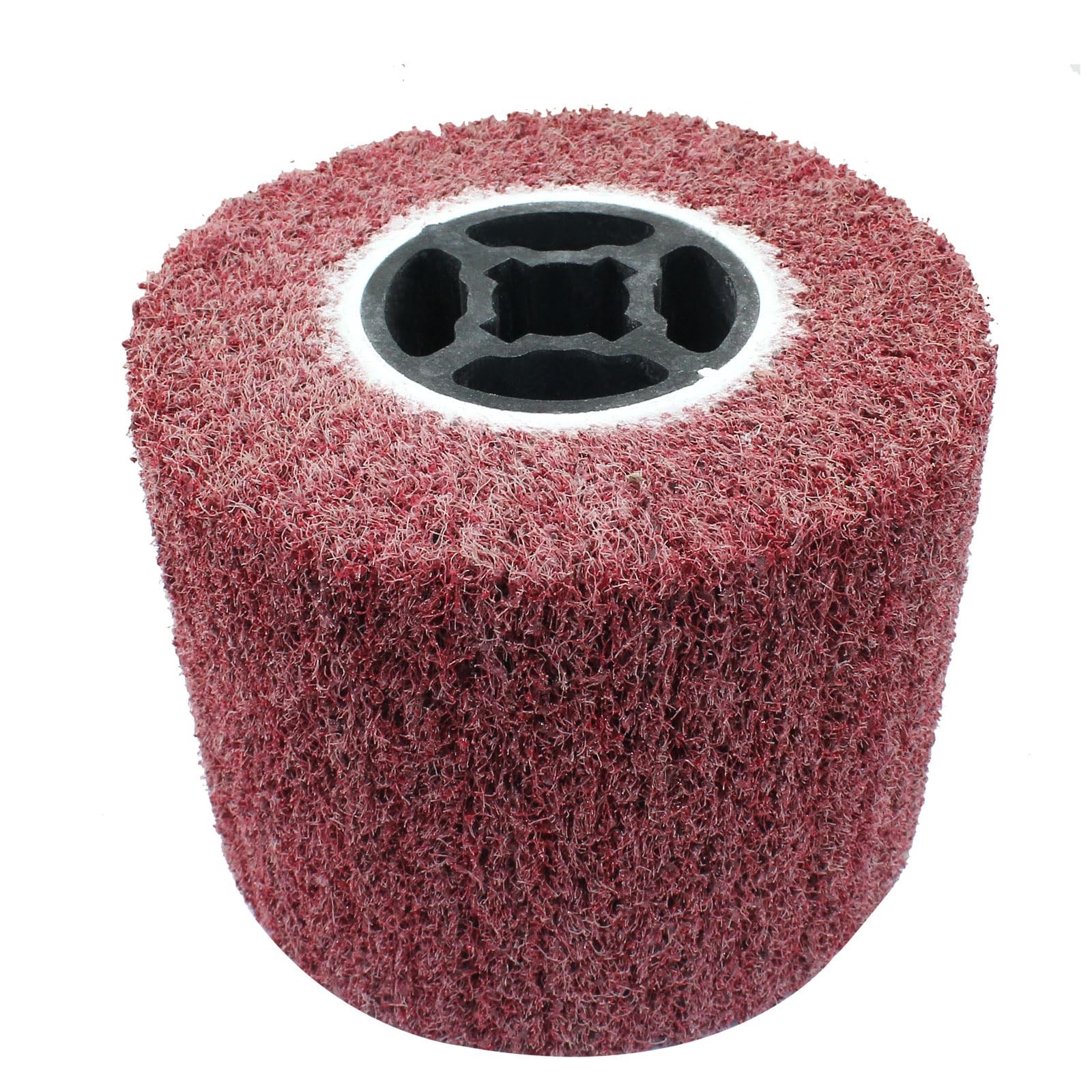 Marvexi 60 Grit Surface Conditioning Tool Drum Non-Woven Wire Drawing Red