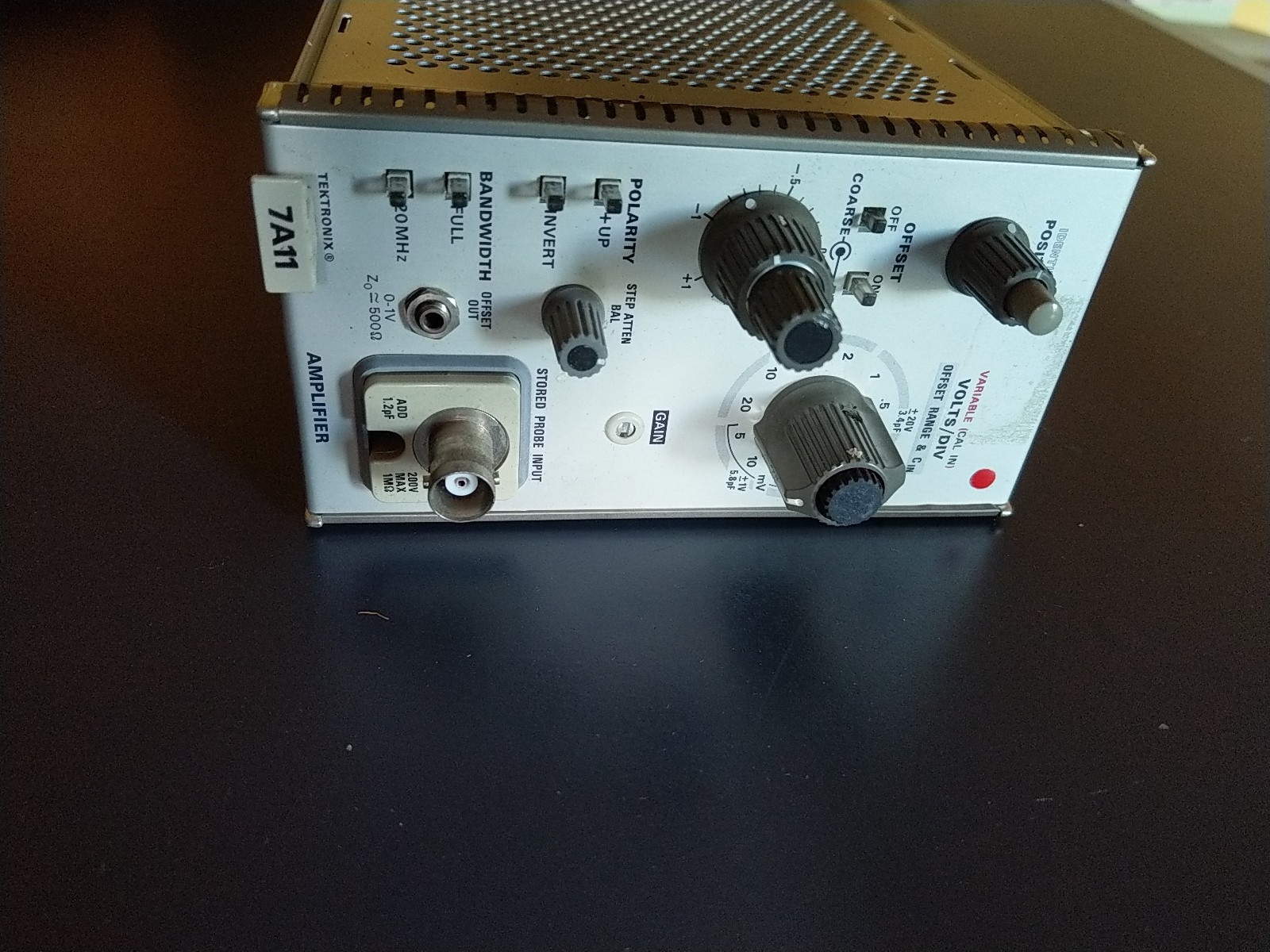 Tektronix 7A11 Oscilloscope Amplifier