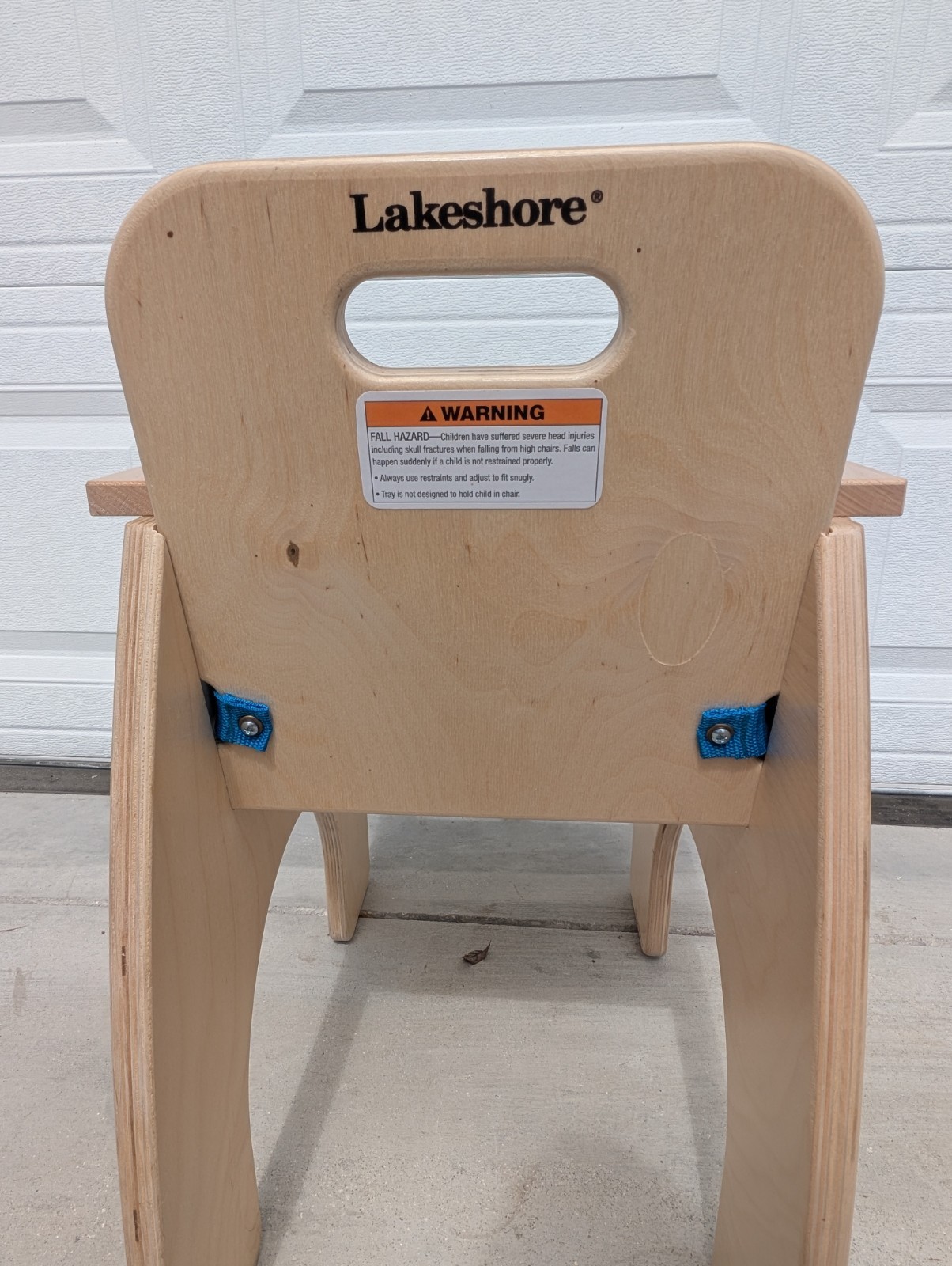 Lakeshore Learning Materials Birch Wood Toddler Chair Kids Furniture 21" X 13"