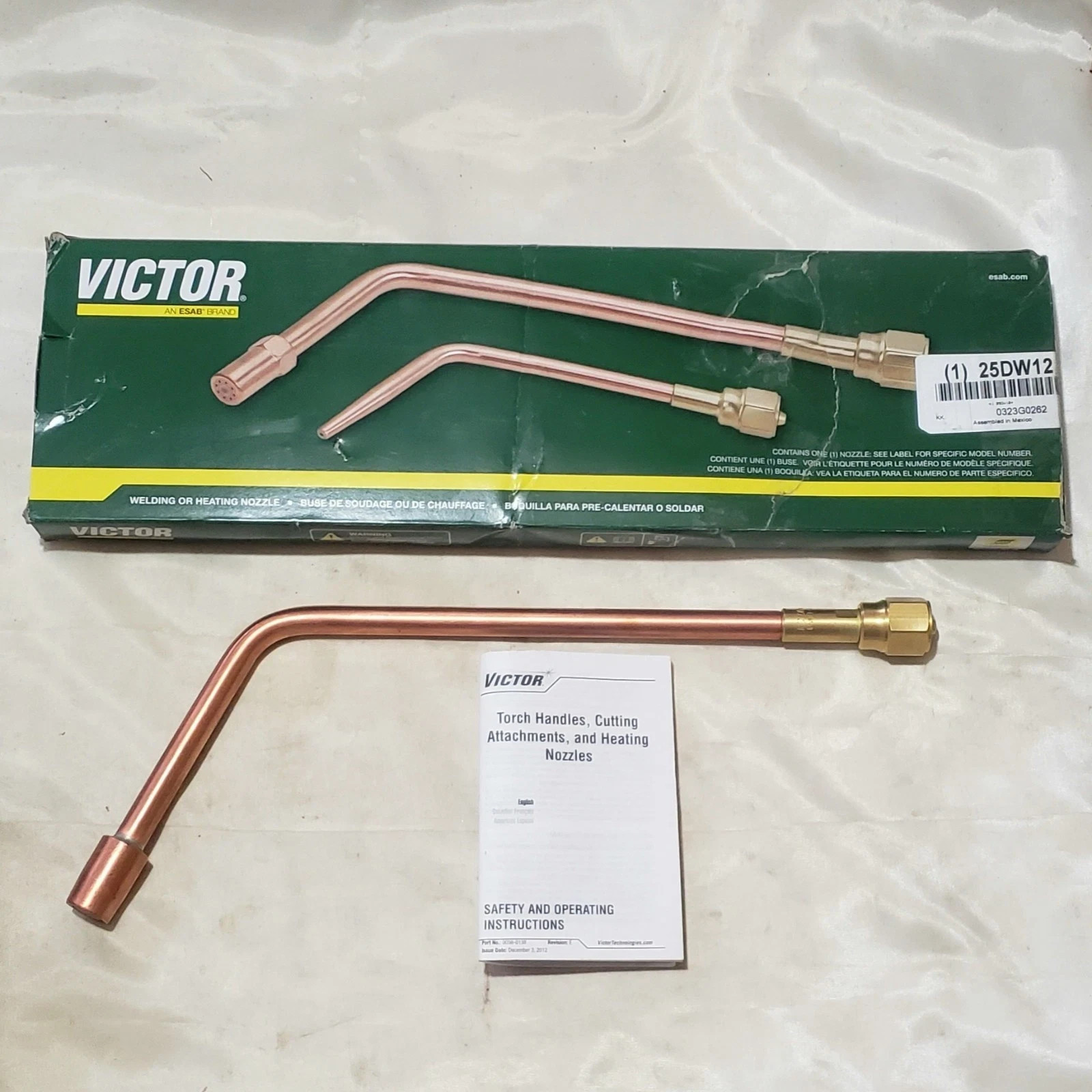 Victor 15A 15-MFA Rosebud Heating Torch Tip 300 Series HD310C 315FC+ 0323-0262