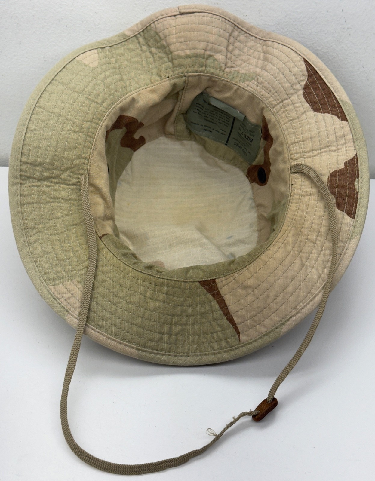 TRU-SPEC Type II Men's Boonie Hat Military Desert Camo Sz 7 1/4 8415-00935-6661