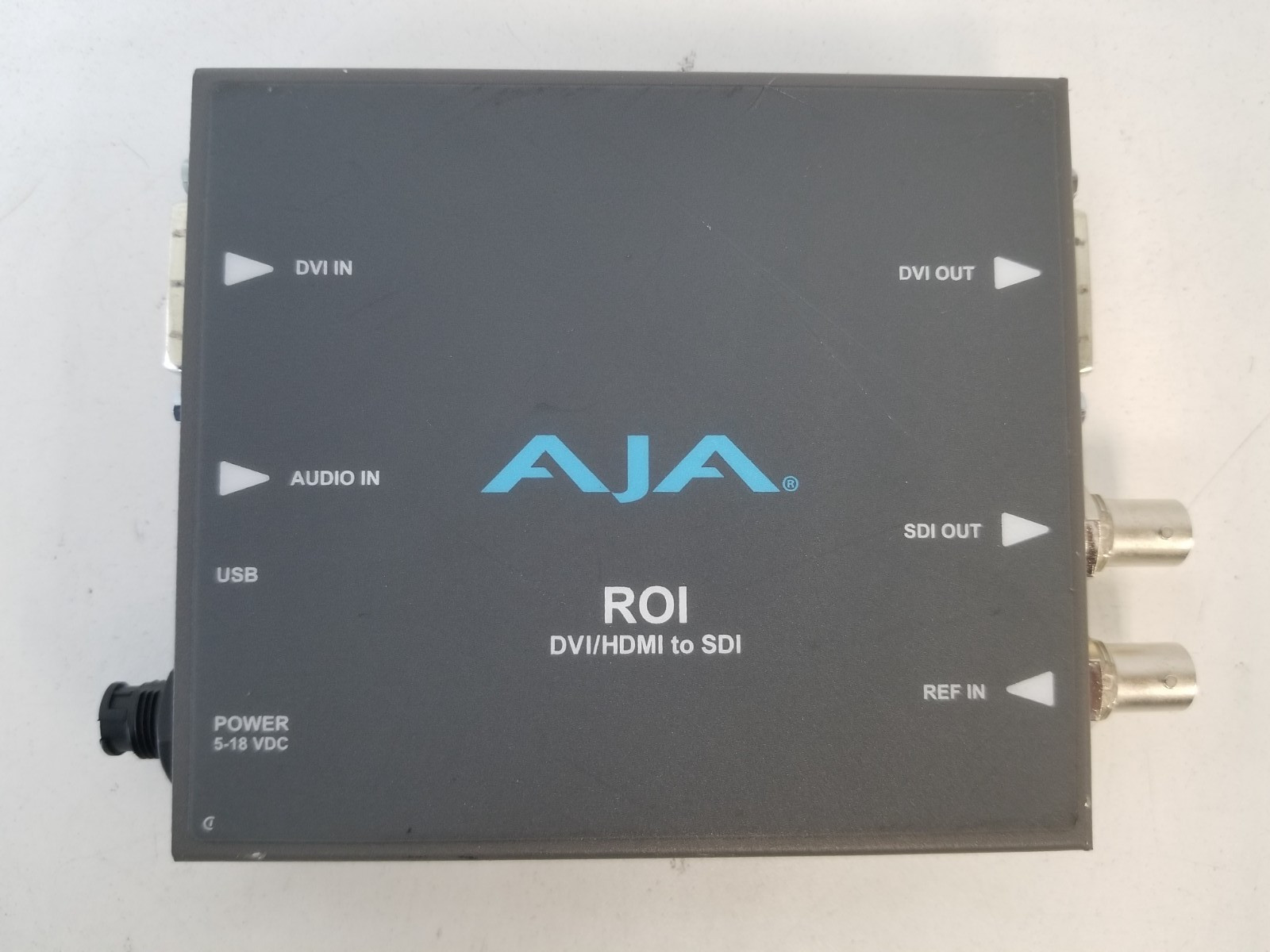 AJA ROI-DVI DVI/HDMI to SDI Converter with ROI Scaling *NO POWER SUPPLY