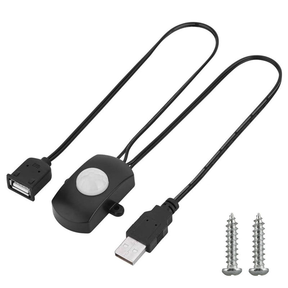 1Pc USB Port Detector Infrared PIR Motion Sensor Switch For Led Light Strip
