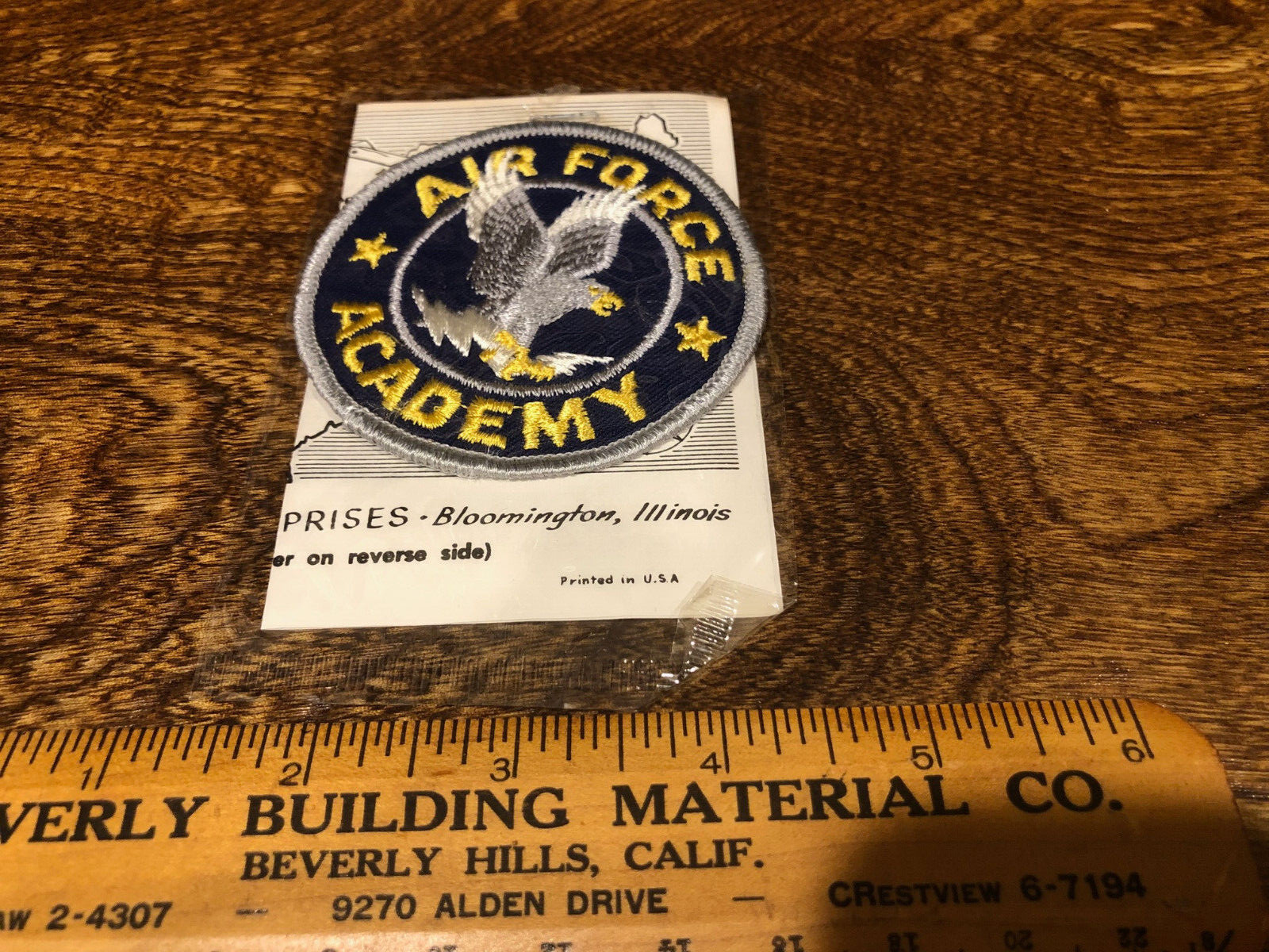 NOS United States Air Force Academy Colorado USAF Round Patch Trailblazer Emblem