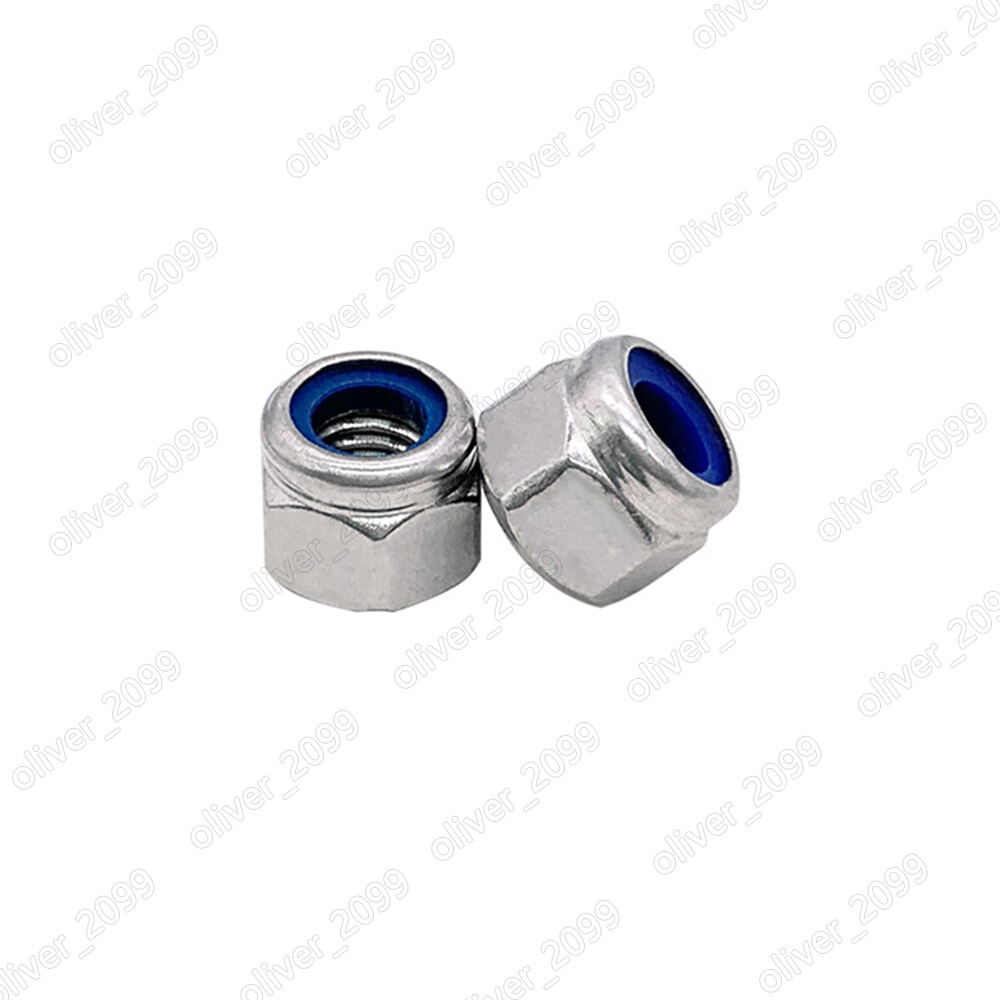 316 Stainless Steel Prevailing Torque Type Hexagon Nuts With Nonmetallic Insert