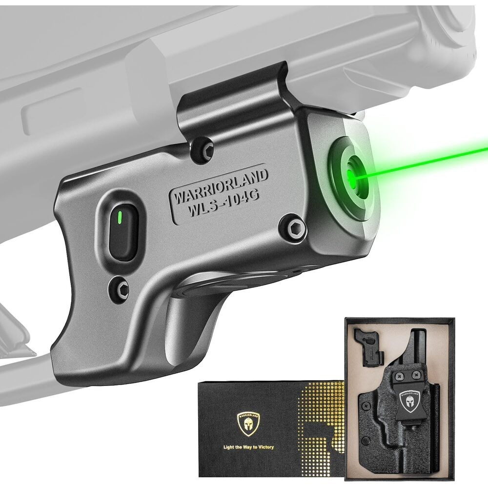 TSG Green Laser Sight and IWB Kydex Holster Combo Fits: G17/19