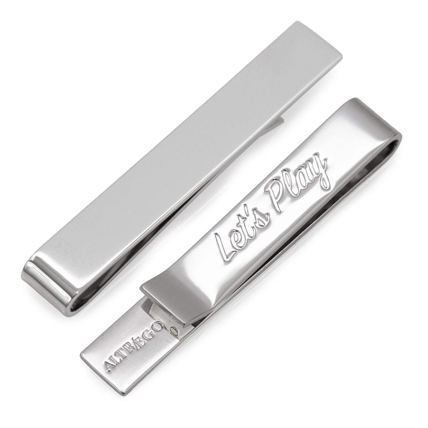 Let's Play Hidden Message Tie Bar