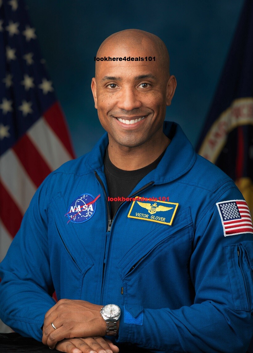 Victor Glover Photo 8x10 SPACEX Crew-1 Mission Astronaut ISS Dragon NASA USA