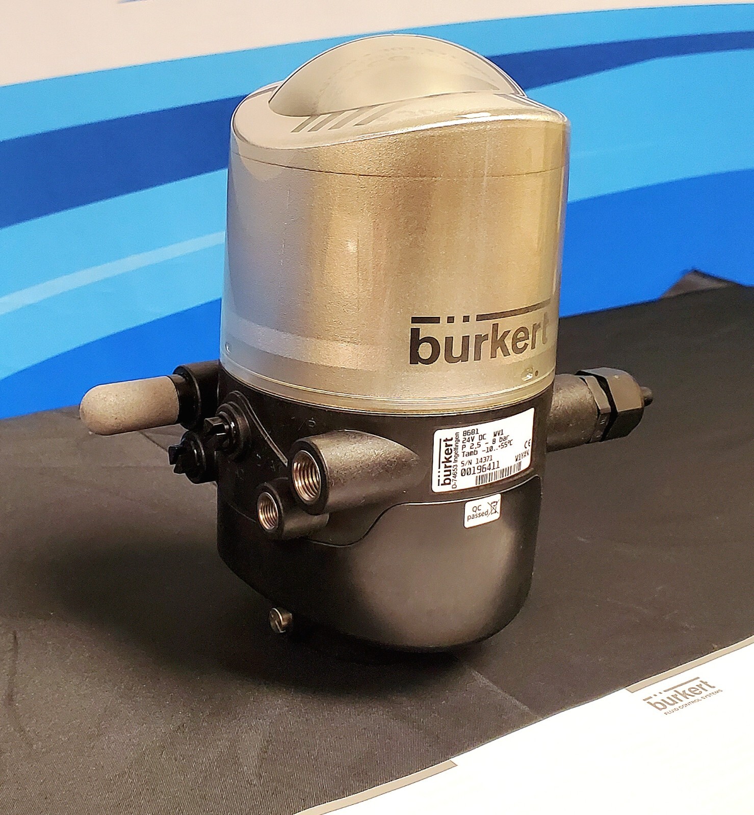 Burkert Control head / Position Indicator - Type 8681 - US Stock: Part# 196411
