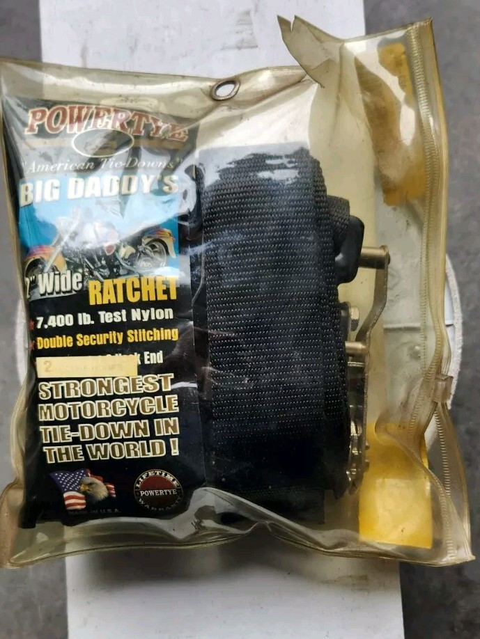 Powertye Big Daddy's 2''x6' Wide Ratchet with Secure Hooks
