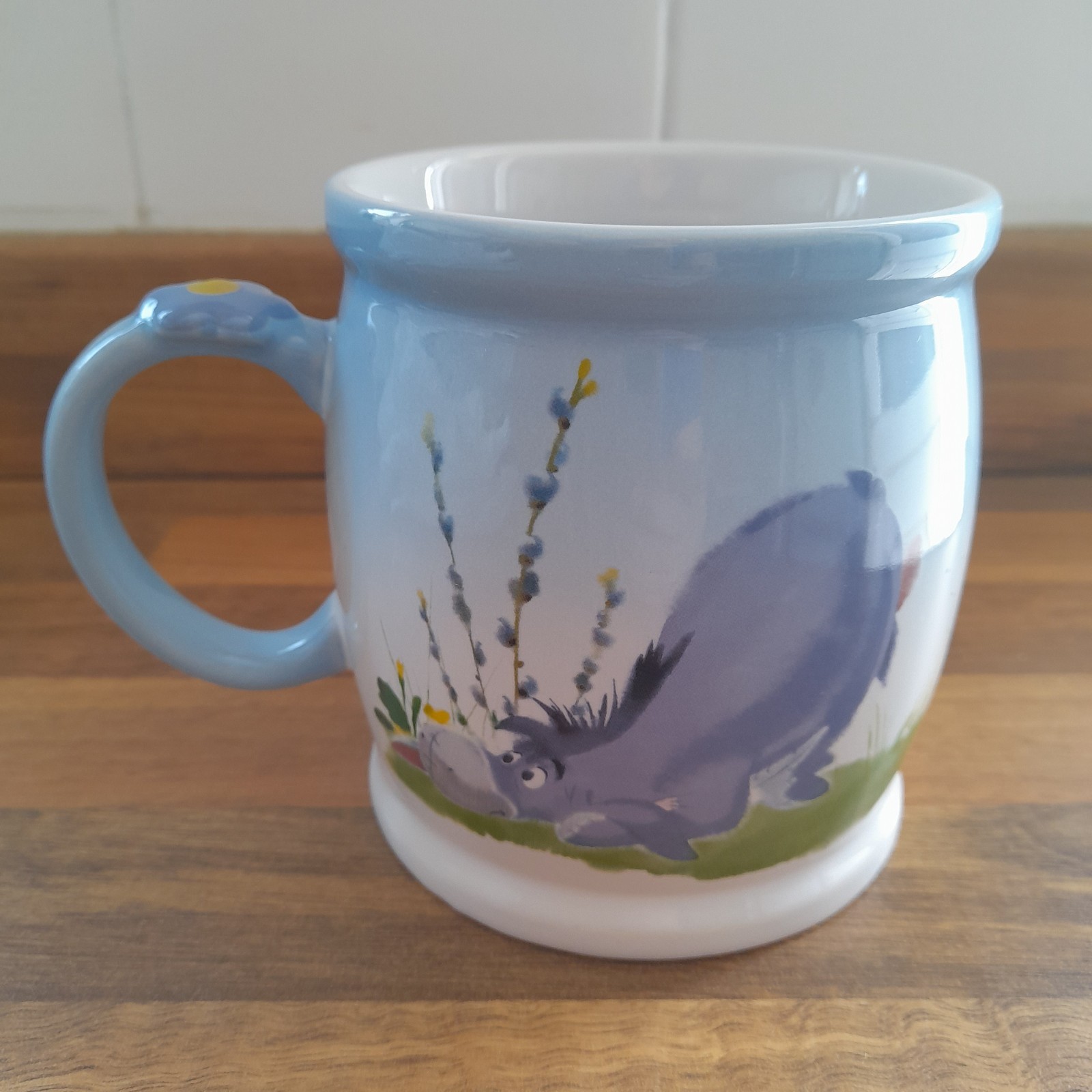 Disney Authentic Original Eeyore Curved Mug