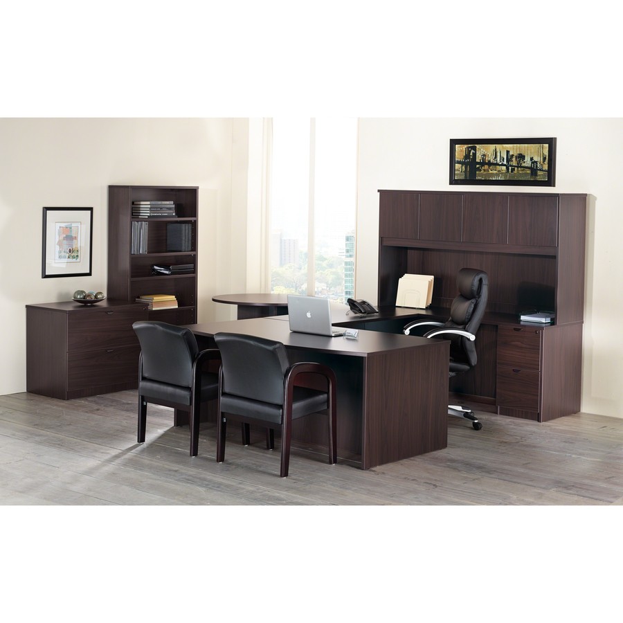 Lorell Prominence Espresso Laminate Office Suite (ph7239es)
