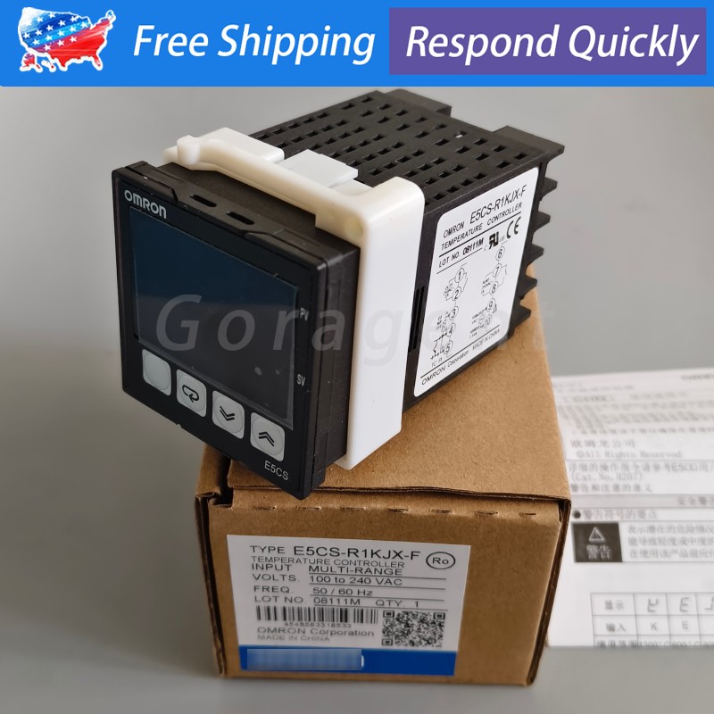 New In Box Digital Temperature Controller For Omron E5CS-R1KJX-F E5CSR1KJXF