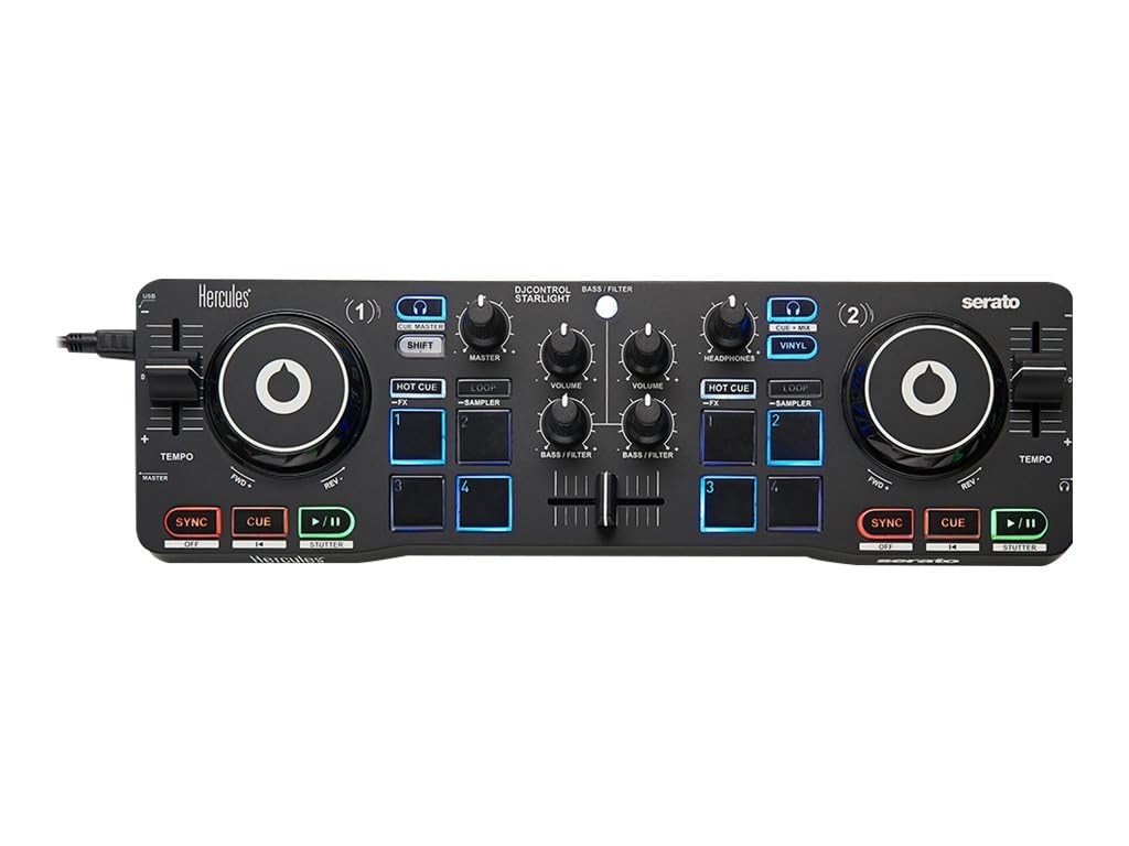Hercules Starlight DJ Control Controller (4780884) black /