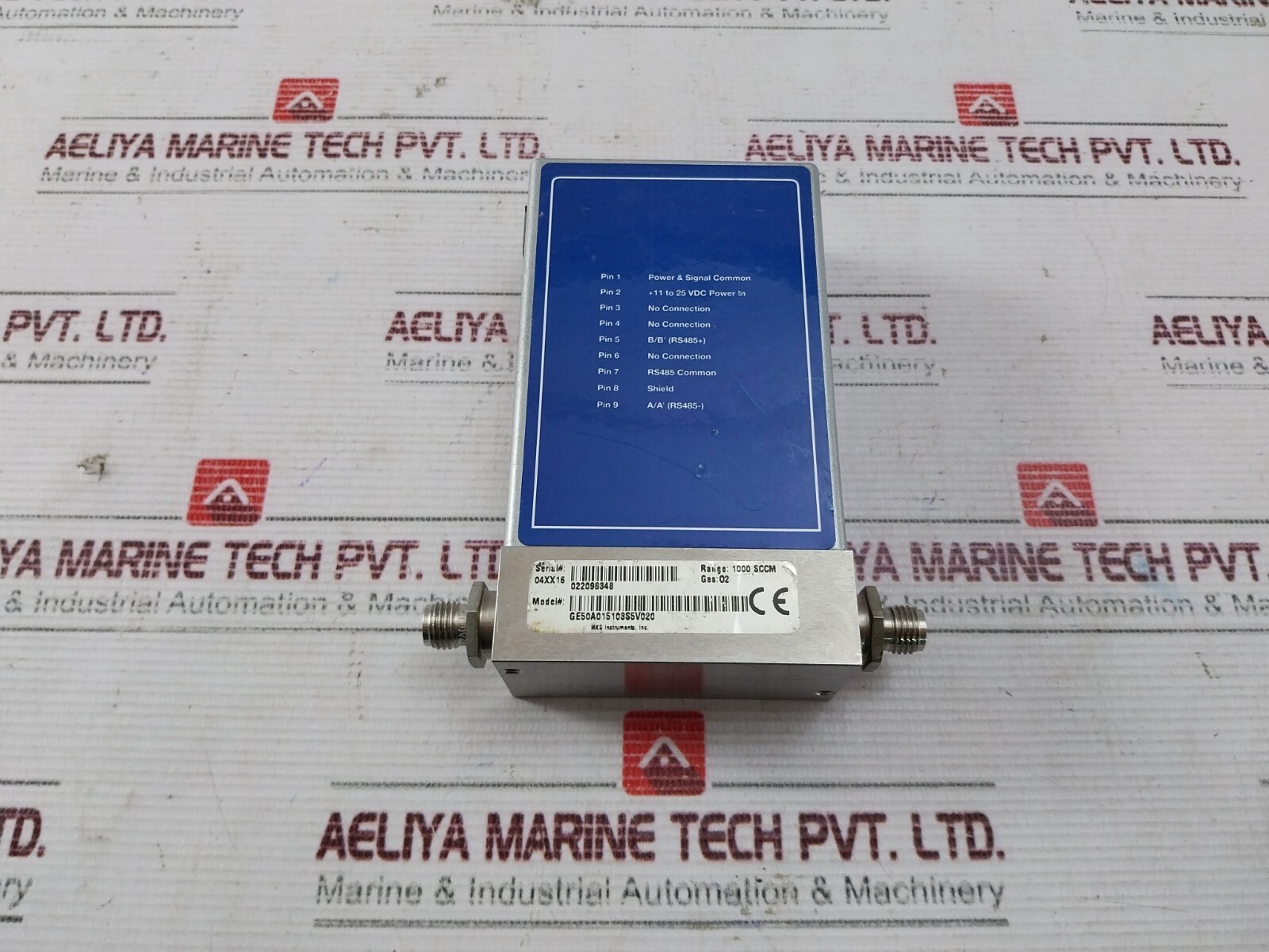 MKS GE50A015103S5V020 MFC Flow Controller (RANGE: 1000 SCCM)
