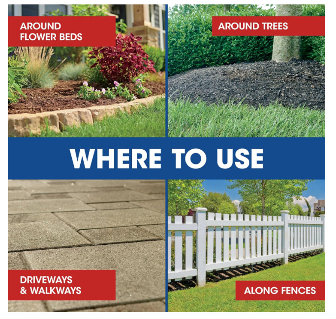 Roundup Concentrate Weed Killer - Trees, Driveways, Walkways 1.25 Gallons