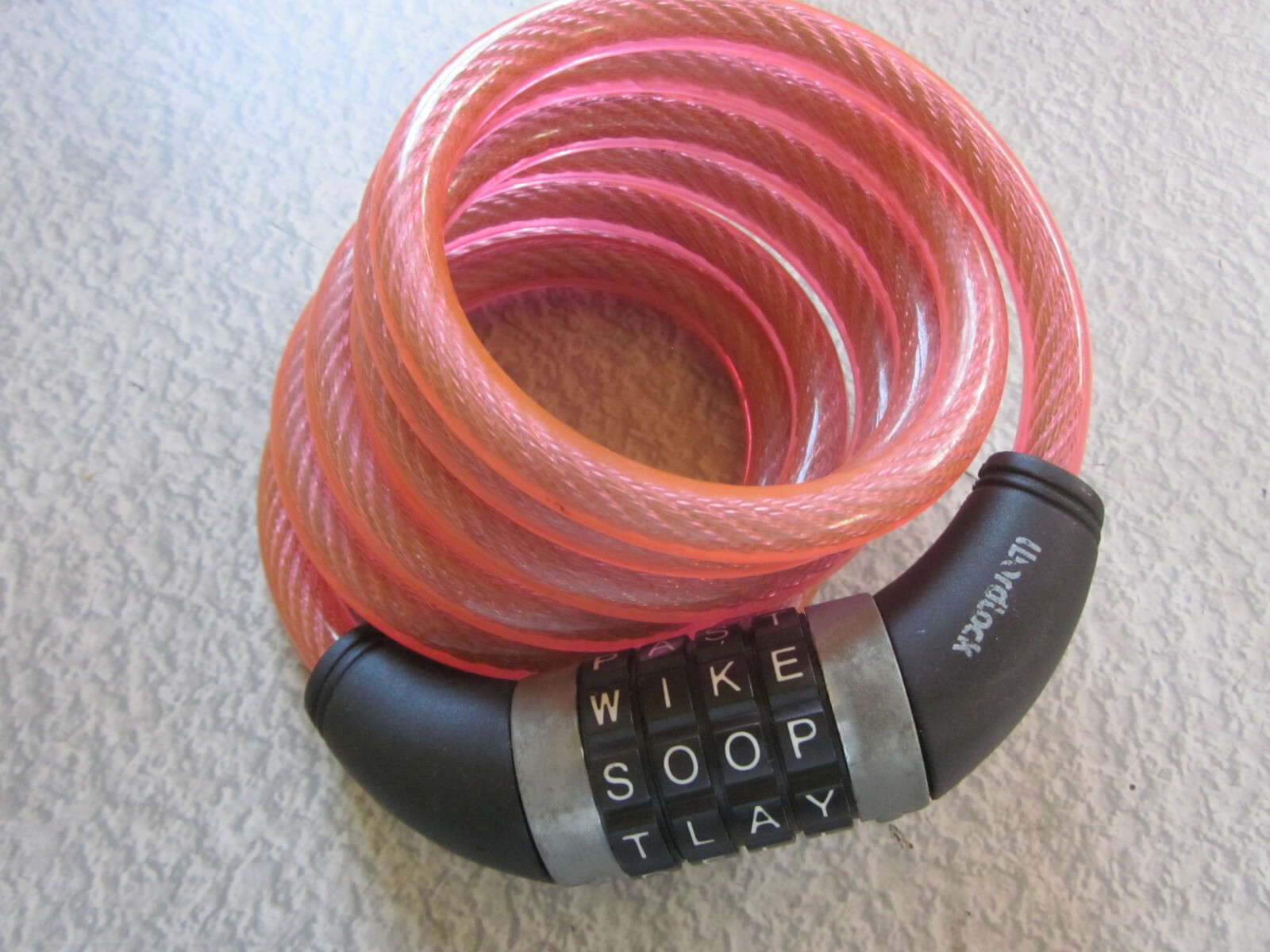Pink "Dell" lock
