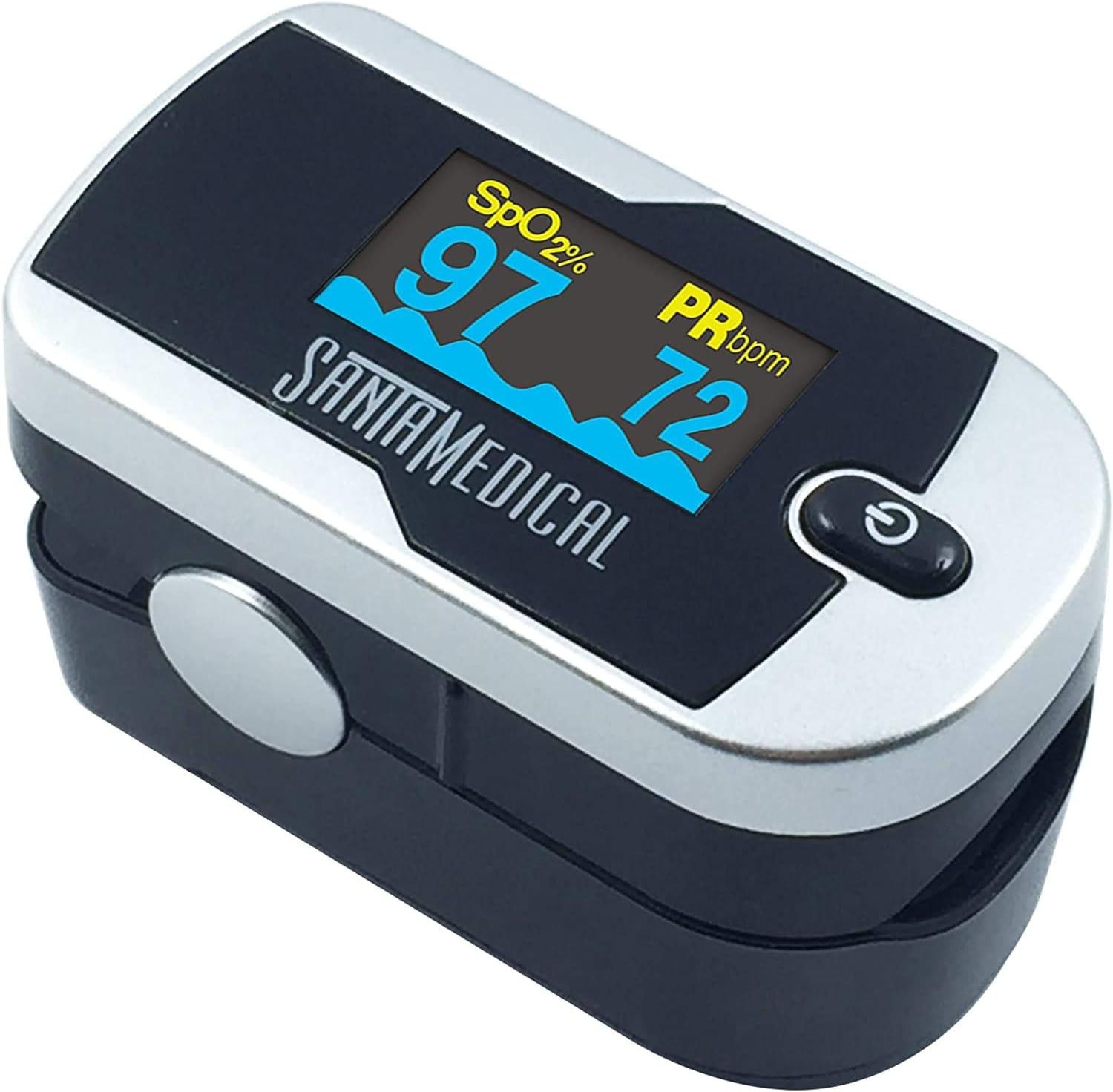 Generation 2 Fingertip Pulse Oximeter Oximetry Blood Oxygen Saturation Monitor