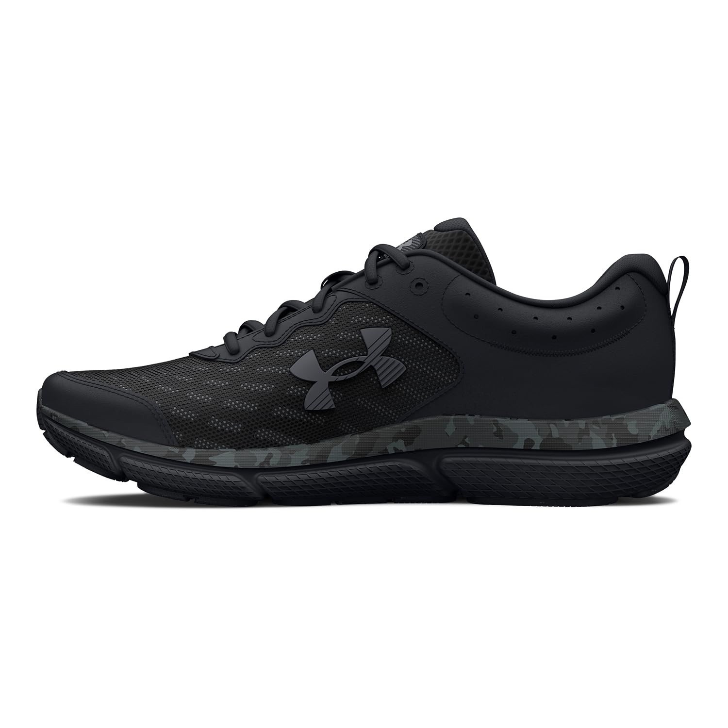 Under Armour Charged Assert 10 Camo Men's Running Shoes Black/Gray 3027036-001