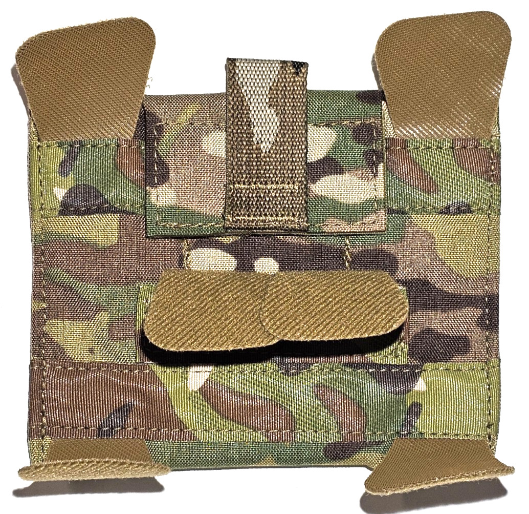 FirstSpear mini admin pocket 6/12 Multicam utility flat slip pouch loop panel