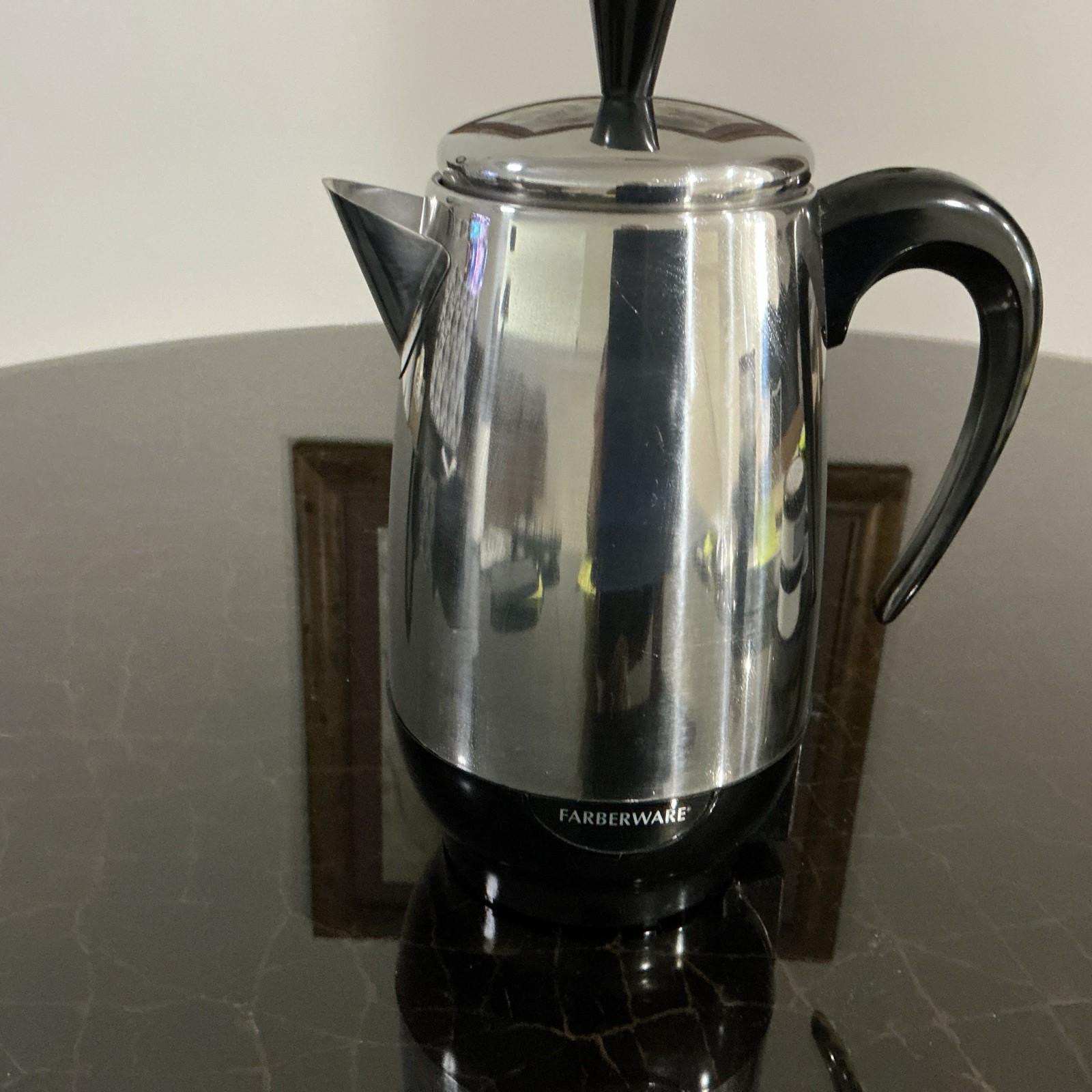 Vintage Farberware 8 Cup Electric Coffee Percolator Model FCP 280 Tested Works