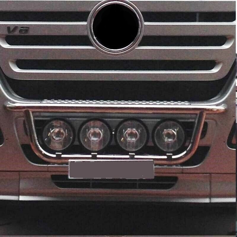 Front Grill Light Bar for Mercedes Actros MP2 MP3 Trucks Stainless Steel 304