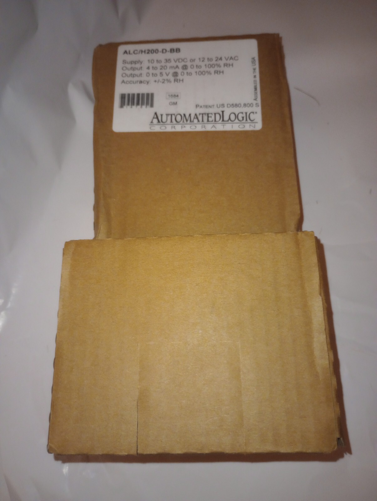 NEW GENUINE AUTOMATED LOGIC BAPI ALC/H200-D-BB DUCT HUMIDITY SENSOR