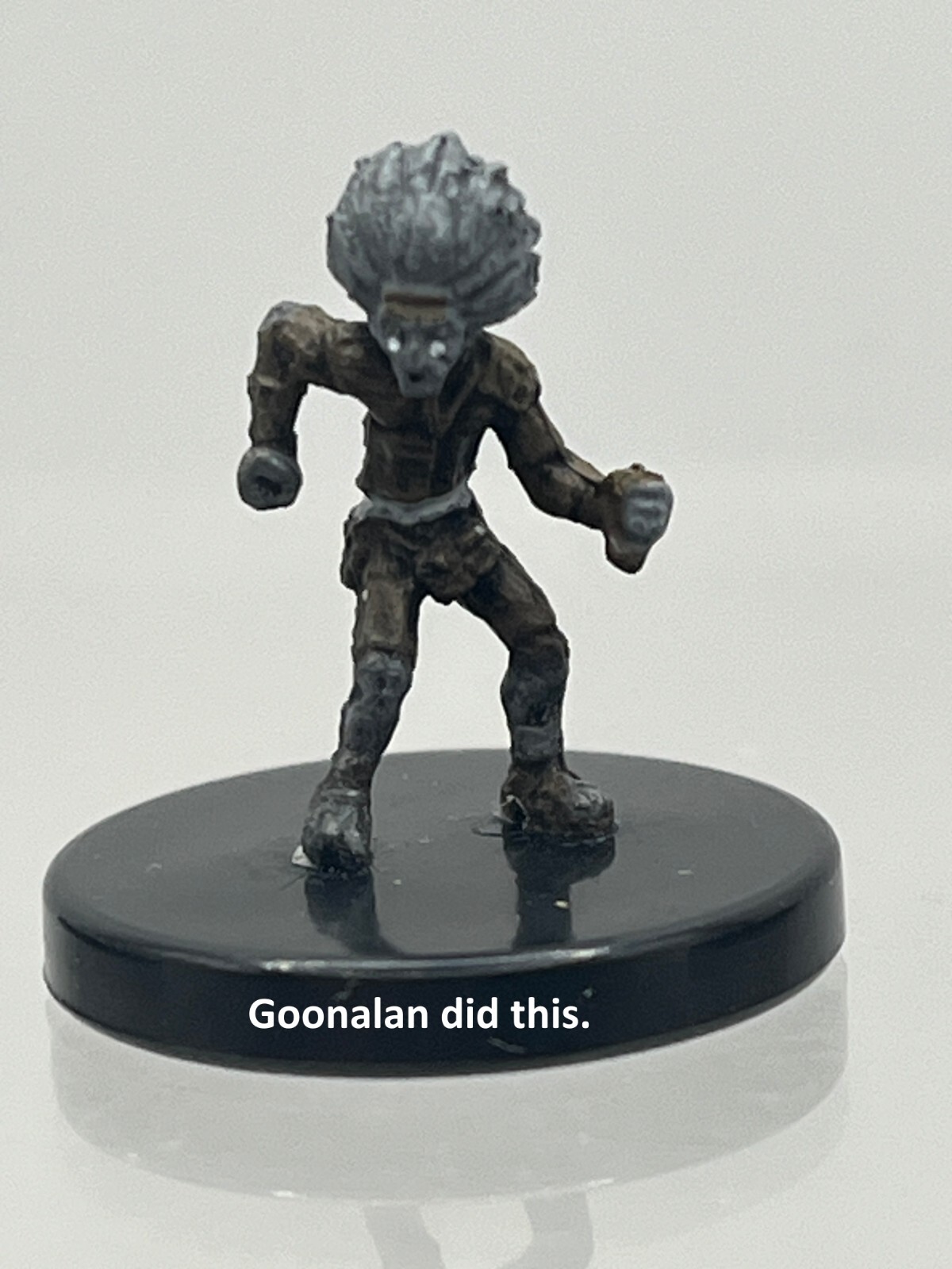 D&D Pathfinder Mini Shattered Star 01 Caedimus (Derro) MISSING WEAPON