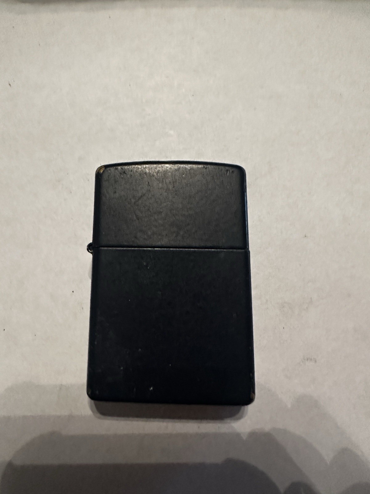Classic Navy Blue Matte Zippo windproof lighter 2004