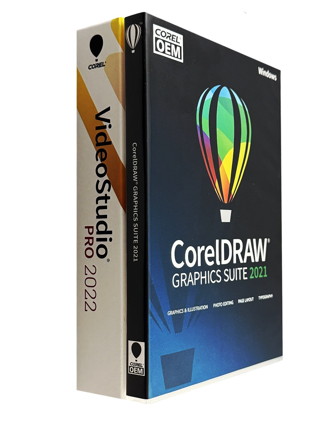 Video Studio Pro 2022 and CorelDraw Graphics Suite 2021 Bundle - Boxed Versions