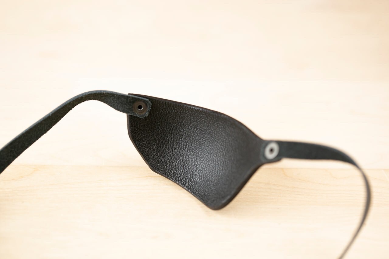Leather Eye Patch, Eye Patch, One Eye, Man Eye Patch, Woman Eye Patch, Eye Mask