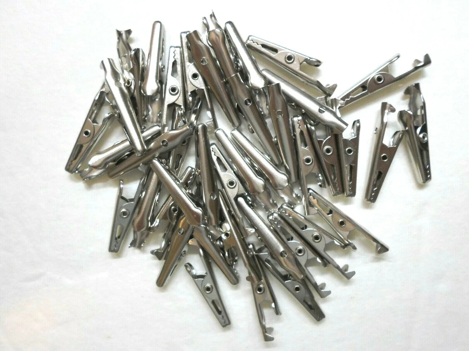 20 X Alligator Clip 1 1/4", Jaw Opening 1/4" (20 ea)