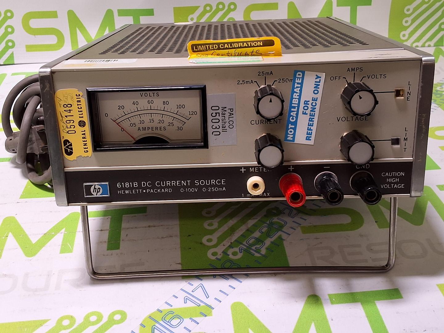 HEWLETT PACKARD 6181B DC CURRENT SOURCE