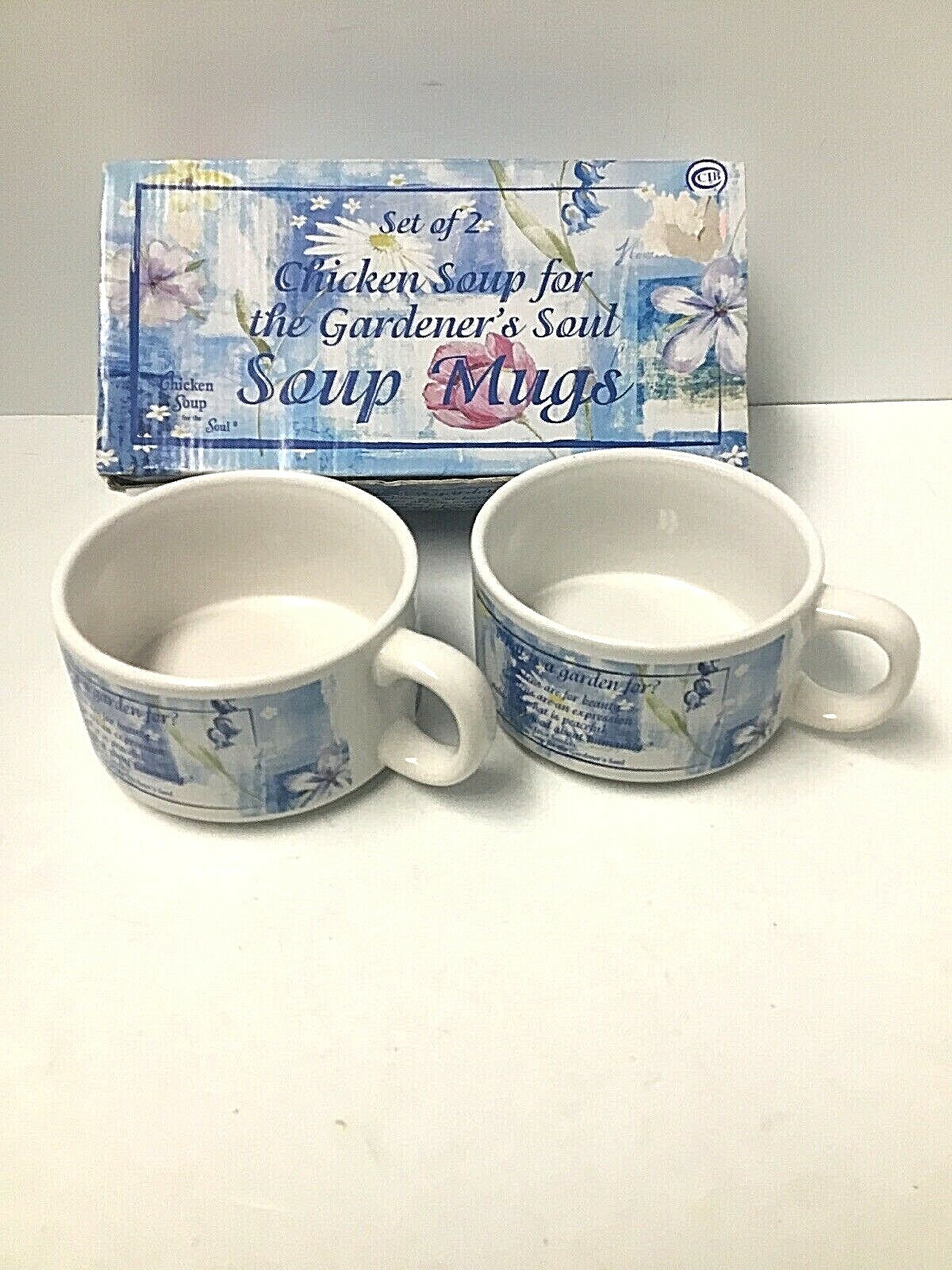Chicken Soup for the Gardeners Soul 2 Soup Mugs