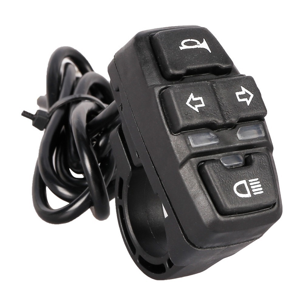 Robust Handlebar Control Switch for Motorcycles with Easy Installation