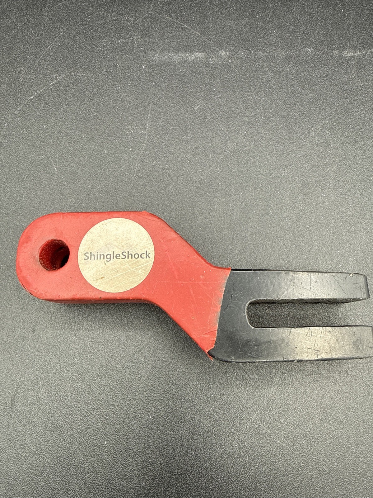 ShingleShock Roof Shingle Installer Roofing Tool Steel Rubber Grip, Magnet hold