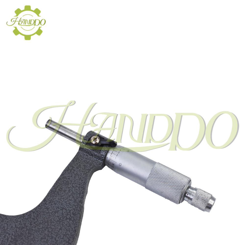 Outside Micrometer 4-5"/0.0001" Carbide Tipped Precision Micrometer
