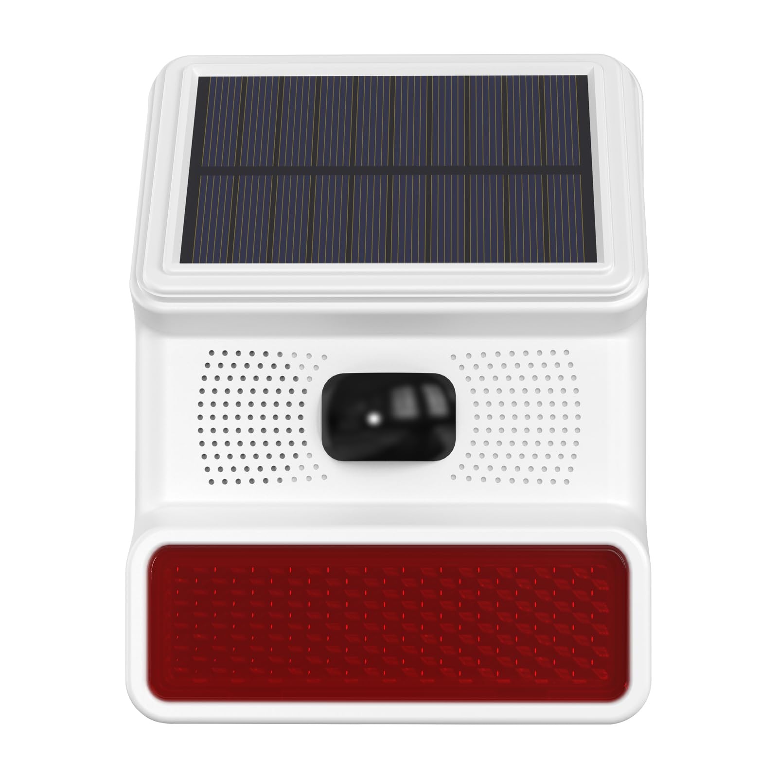 Hapippofa Solar Driveway Alarm Wireless Motion Sensor Alarm, App White