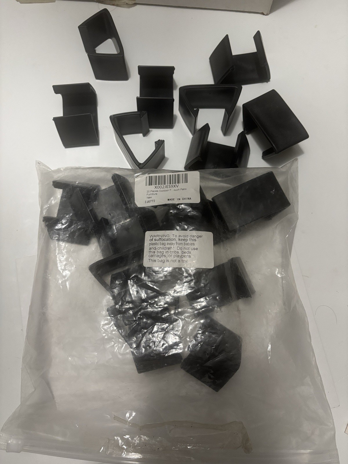 20 Pieces Outdoor Patio Furniture Clips Sectional Couch Sofa Funiture Clips Wick