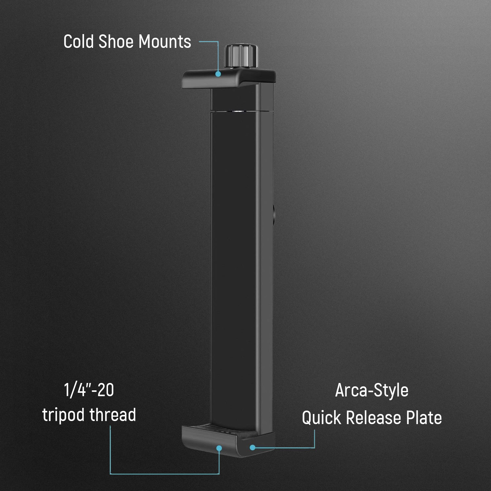 NEEWER CL-04D iPad Mount - 16-23.5cm, for iPad Pro/Mini/Surface