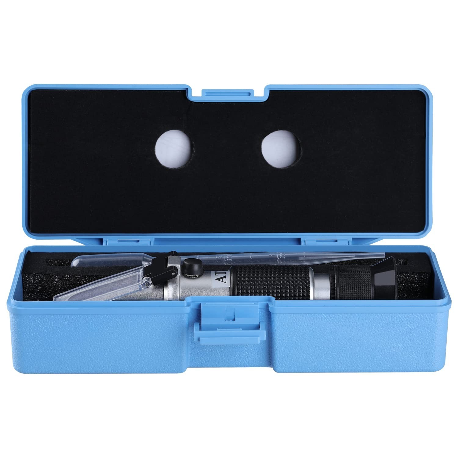 4-in-1 Antifreeze Refractometer with Digital Display for Precise Fluid Testing