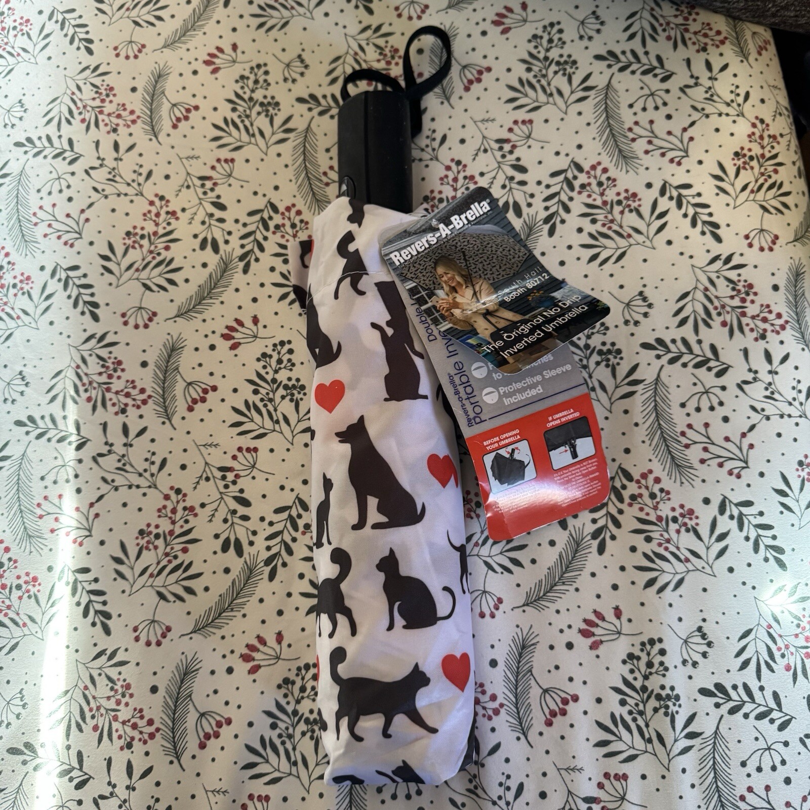 Cat and Dogs Reversible Umbrella