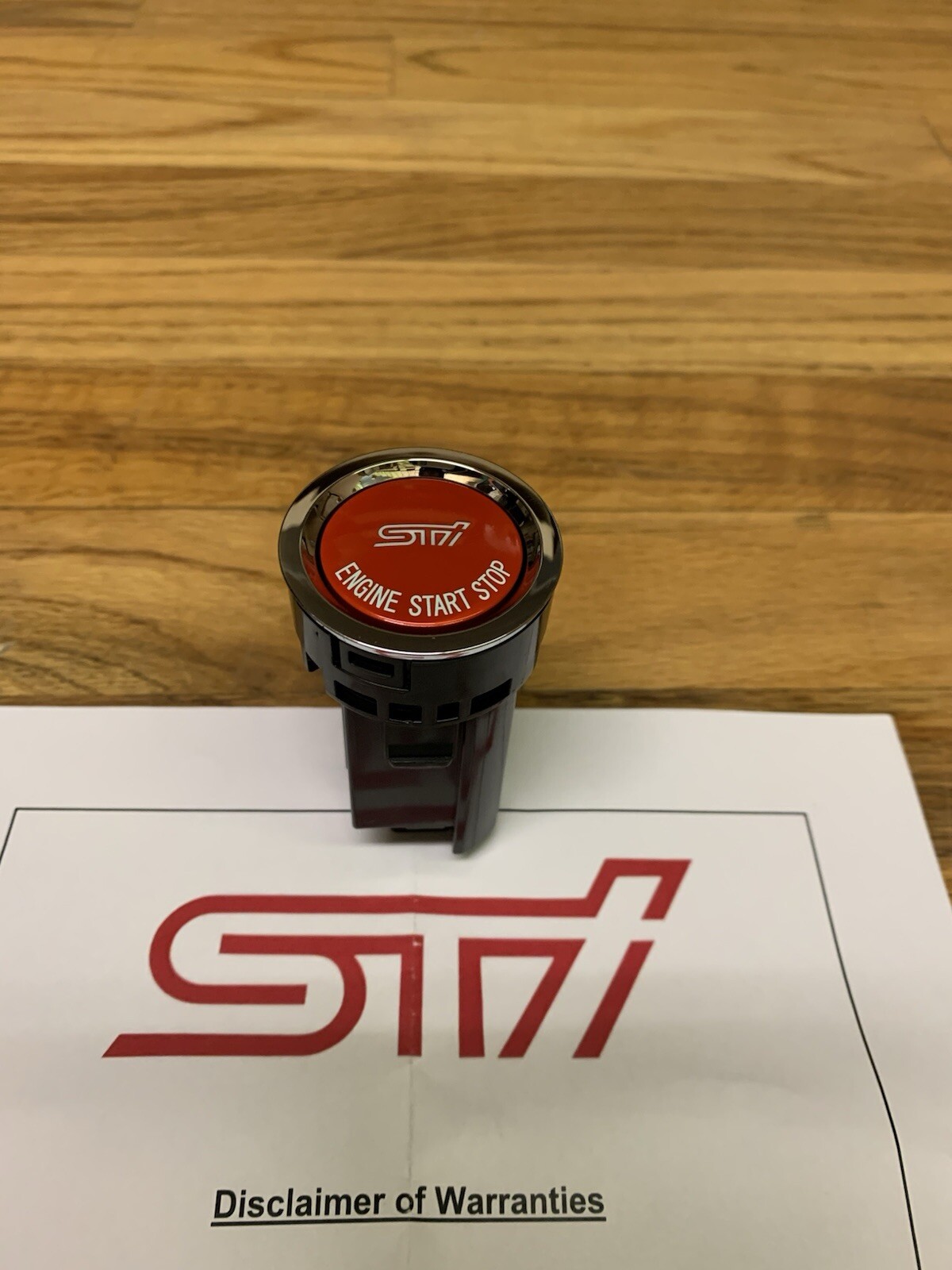 Push Start Button Without Status Light for Subaru BRZ STI - ST83031ST021