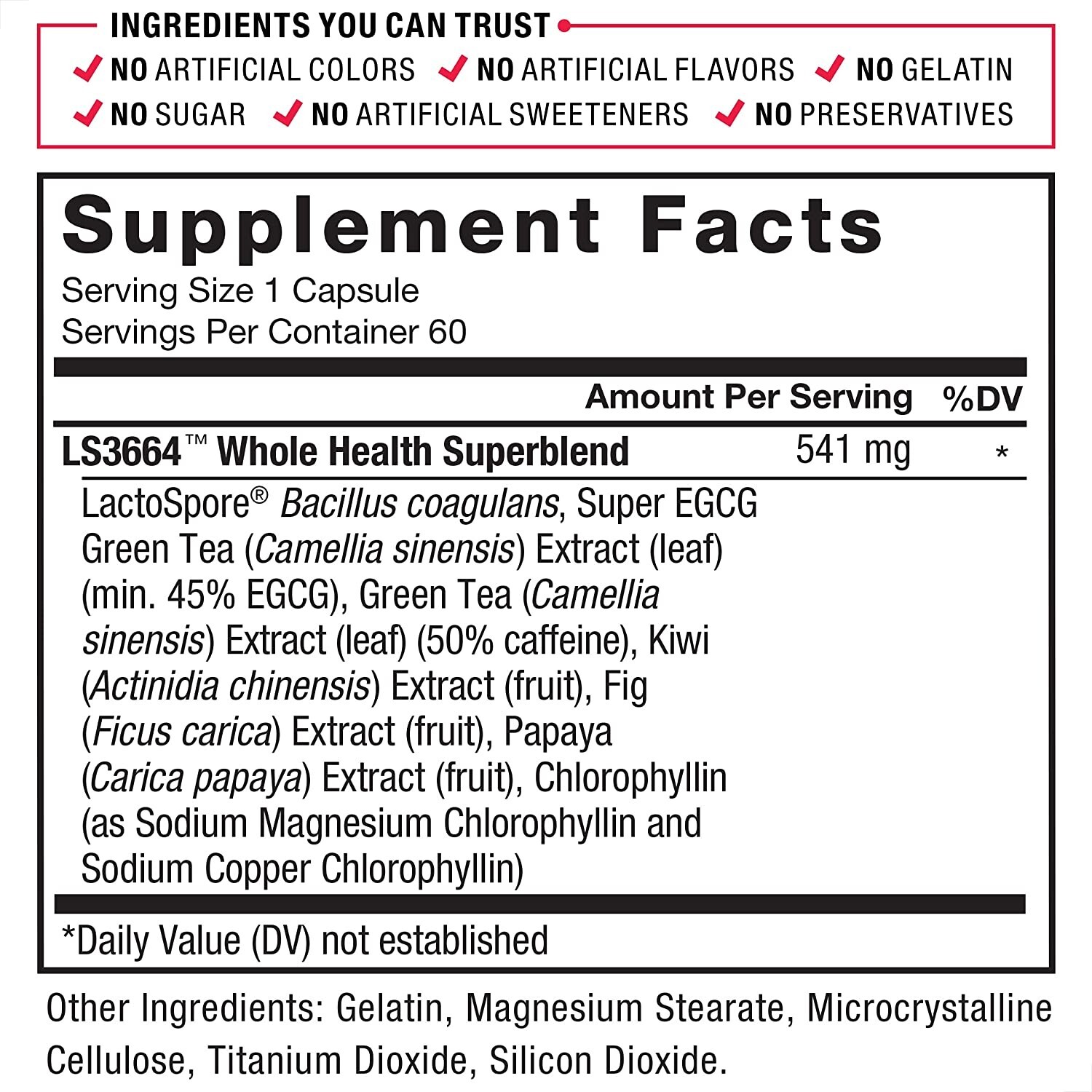 Force Factor ProbioSlim Probiotic Supplement Weight Loss Pills (60 Caps)